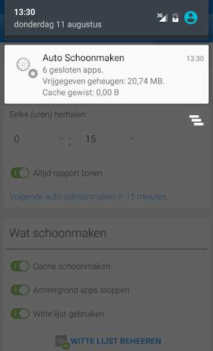 Auto Clean Up screenshot 3