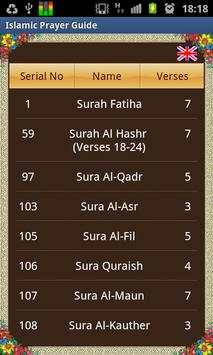 Islamic Prayer(Time & Sura) скриншот 2
