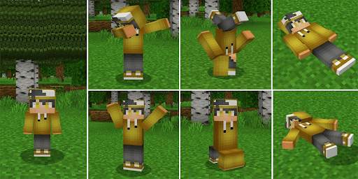 Emote Animation Mod for Mcpe screenshot 1