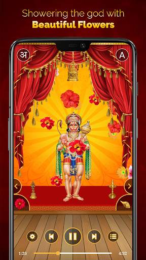 Hanuman Chalisa  | हनुमान चालीसा  Audio Wallpaper screenshot 3
