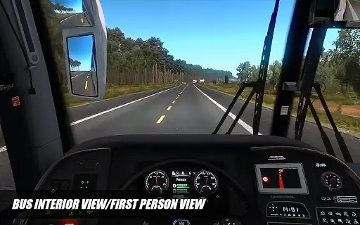 Pelatih Driver Hill Bus Simulator 3D screenshot 5