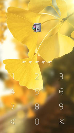 AppLock Live Theme Ginkgo – Paid Theme screenshot 2
