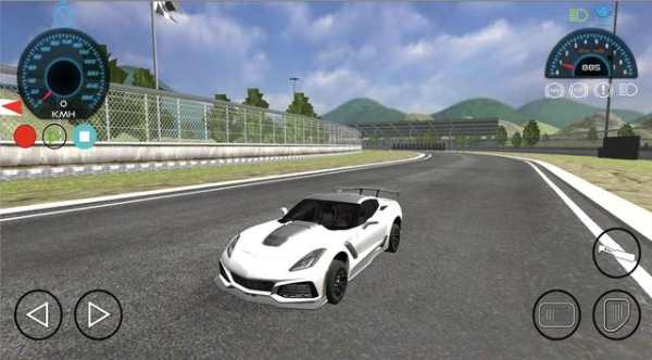 Corvette C7 Car Race Drift Simulator screenshot 3