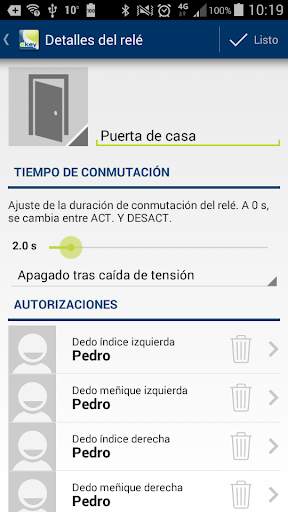 ekey home App screenshot 6