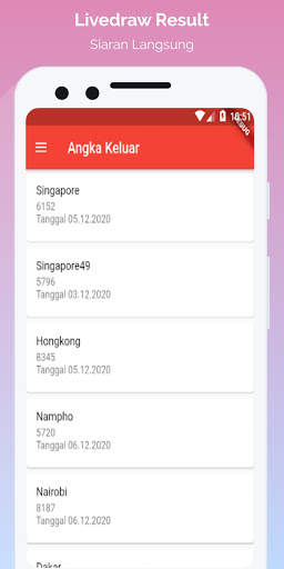 Togel Live Draw - Hongkong | Singapore | Macau screenshot 1