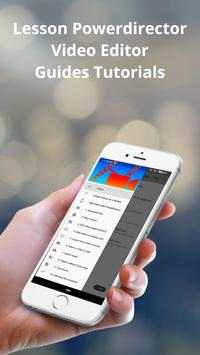 Lesson for Powerdirector Mobile screenshot 1