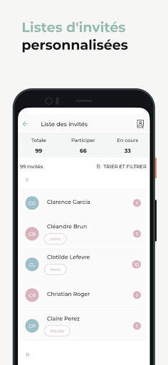 TBD: Planification du mariage screenshot 3