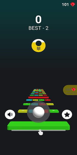 Jumpy Ball 3D - Color Jump Ball Free Game screenshot 1