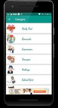 Love Chat Sticker For WhatsApp screenshot 5