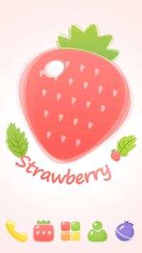 Miss Fruit GO Launcher Theme screenshot 2