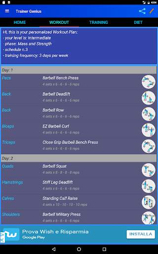 Bodybuilding Gym Trainer screenshot 9