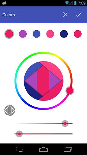 Material Design Live Wallpaper screenshot 9