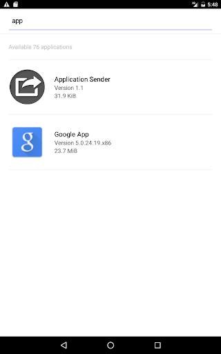 Application Sender screenshot 5