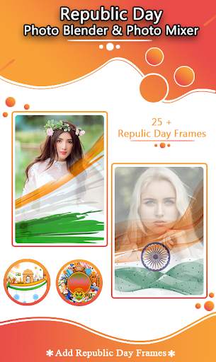 Republic Day Photo Blender - Photo Mixer screenshot 1