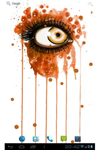 Beautiful Eyes : Look at me Live wallpaper screenshot 5