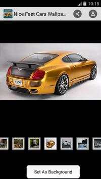 Nice Fast Cars Wallpapers screenshot 1