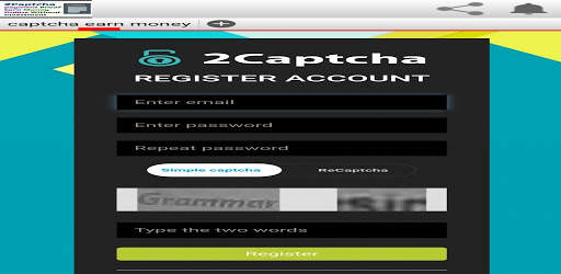 captcha earn money स्क्रीनशॉट 1