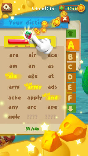 Word Cross - Word Cheese screenshot 2