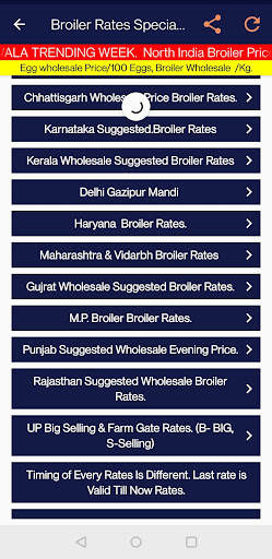 Egg and Broiler Rates. screenshot 5