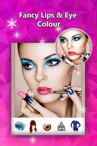 Girls Makeup Photo Editor Face beauty Makeup screenshot 4