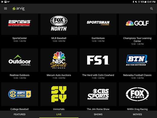 Arvig WiFi TV screenshot 12