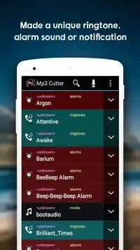 MP3 Cutter and Ring tone Maker screenshot 2