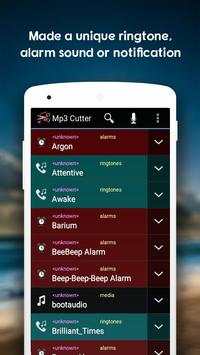 MP3 Cutter and Ring tone Maker 2 تصوير الشاشة