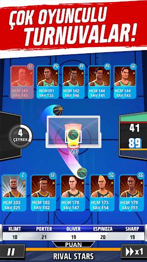 Basketbol - Rakip Yıldızlar screenshot 2