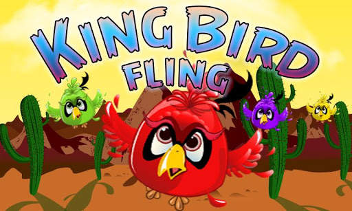 King Bird Fling Puzzle Game screenshot 1