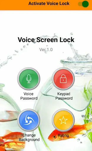 Voice Lock App скриншот 1