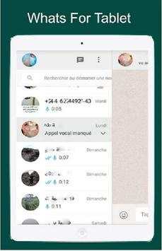 واتس اب للتابلت 2 تصوير الشاشة