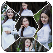 Photo Shape Collage Maker أيقونة