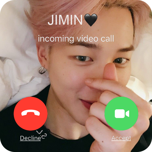 BTS Jimin Fake Video Call icon