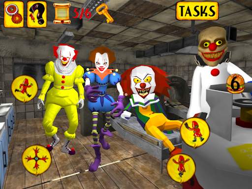 Clown Hospital. Neighbor Escape 3D screenshot 10