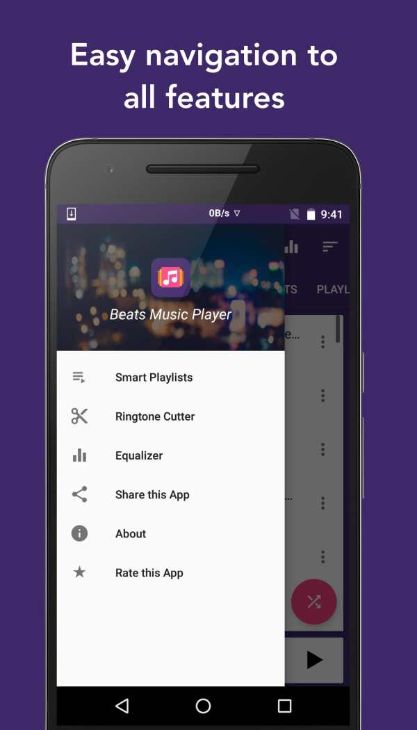 Tune Music Player : MP3 Player and Ringtone Cutter screenshot 2