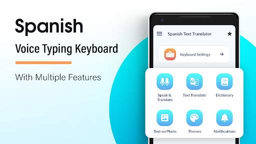 Spanish keyboard: voice typing screenshot 1