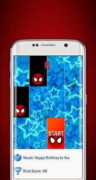 Spiderman Piano Tiles screenshot 1