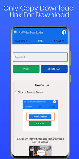 Video Downloader For Facebook screenshot 2