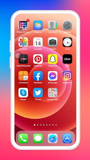 iPhone 12 Pro Max Launcher screenshot 3