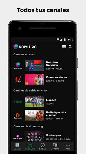 Univision App: Incluido con tu servicio de TV screenshot 2