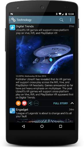 RSS Savvy screenshot 2
