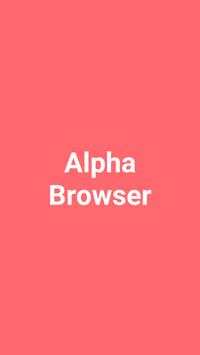 Alpha Browser screenshot 1