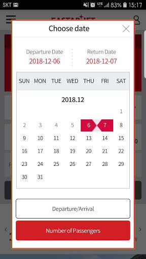 EastarJet screenshot 1