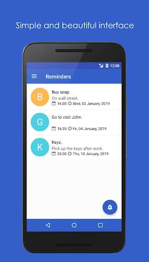 My Reminders - UniReminders screenshot 1