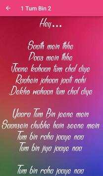 Tum Bin 2 Songs Lyrics screenshot 3