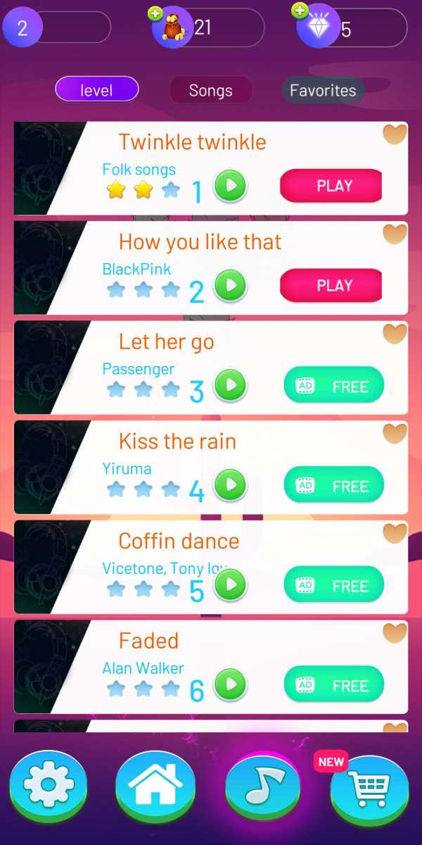Magic Piano Songs screenshot 3