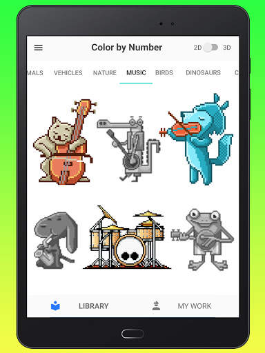 Color By Number - Unicorns Pixel Art screenshot 14