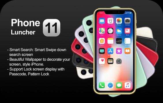 Phone 11 Launcher, OS 13 iLauncher 1 تصوير الشاشة