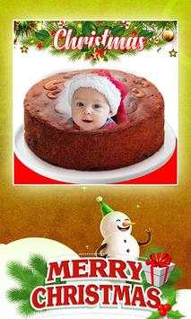 Christmas Cake with Name and Photo 1 تصوير الشاشة