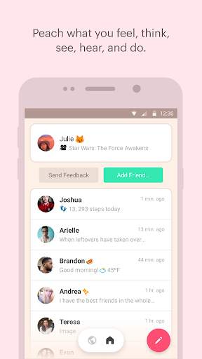 Peach — share vividly screenshot 1
